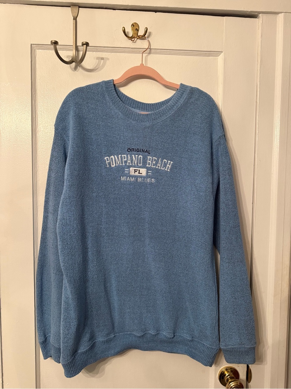Blue Crewneck Sweater